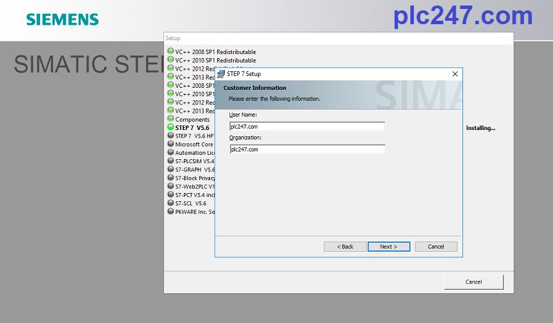 Simatic Step 7 v5.6  Software with activation key 