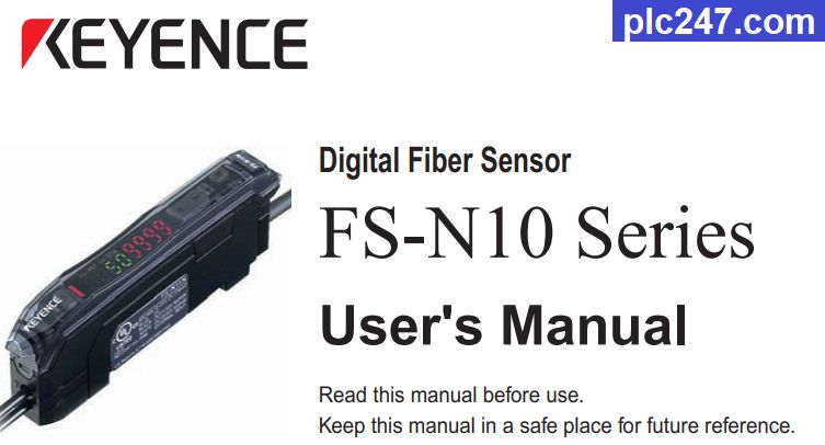 KEYENCE FS-N11P Digital Fiber Optic Sensor Amplifier – New Open Box