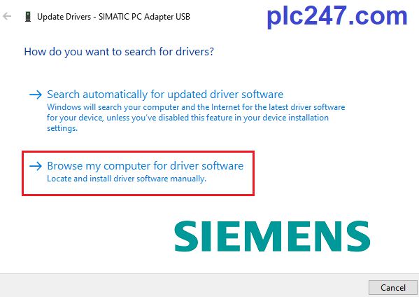 Drivers] Siemens SIMATIC PC Adapter USB Windows 10/8/7 64bit plc247.com